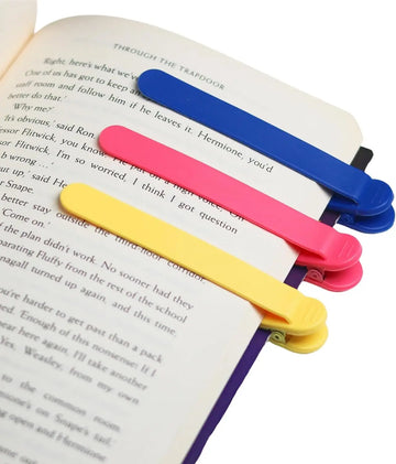 2026 3pcs/set Silicone Smart Bookmark Book Accessories for Reading