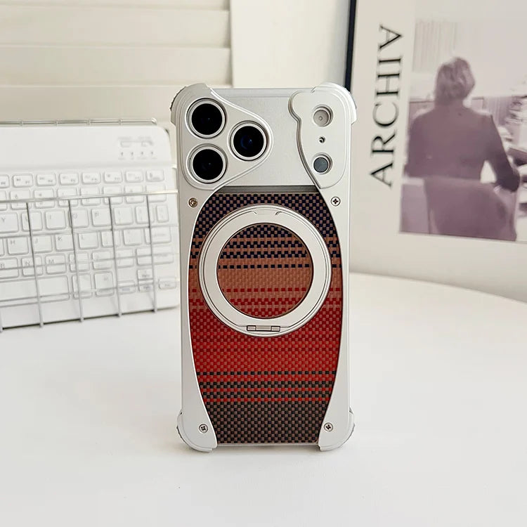 Premium Magnetic Stand iPhone Case with 360° Holder