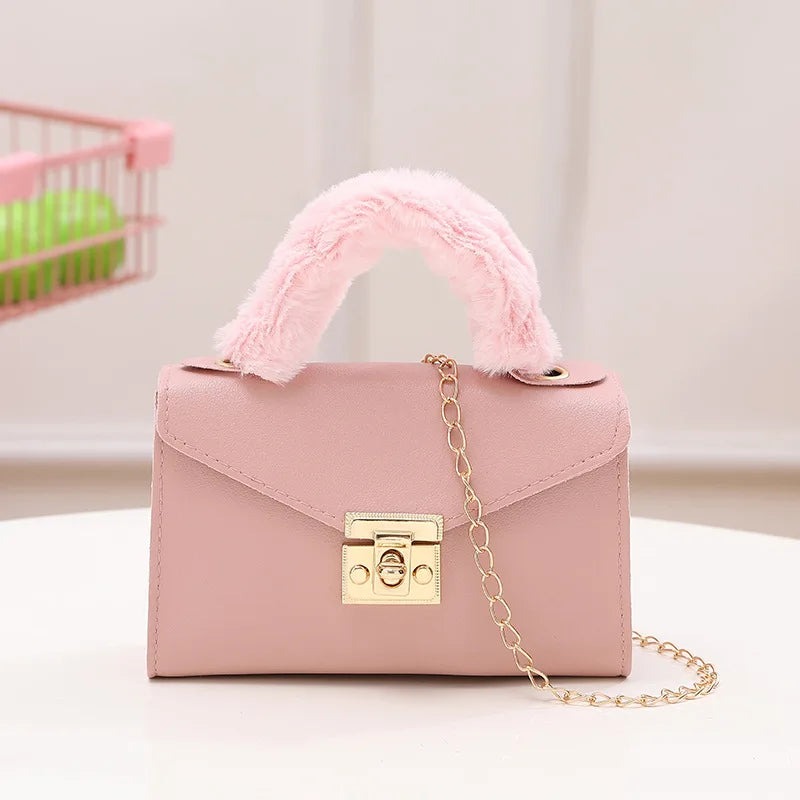Bulong New Style Fashion Ladies Handbags Solid Color Plain