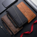 Men's Retro Long Wallet PU Leather