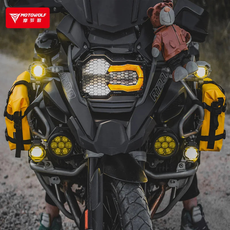 MOTOWOLF Waterproof Motorcycle Crash Bar Bag