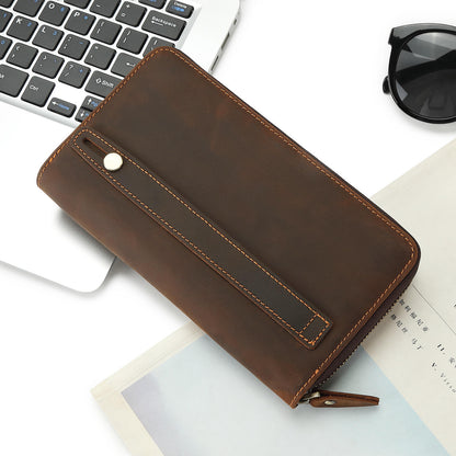 Men’s Genuine Cowhide Leather Handbag