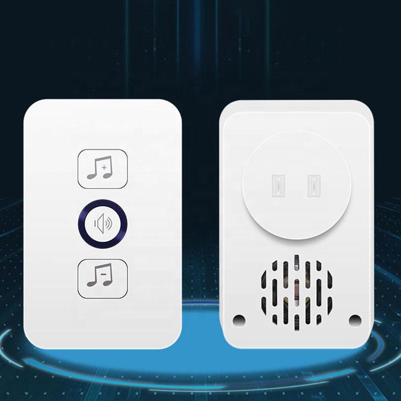 Smart Wireless Doorbell –  Adjustable Volume 4-Speed Ring for Home, Elderly & Children