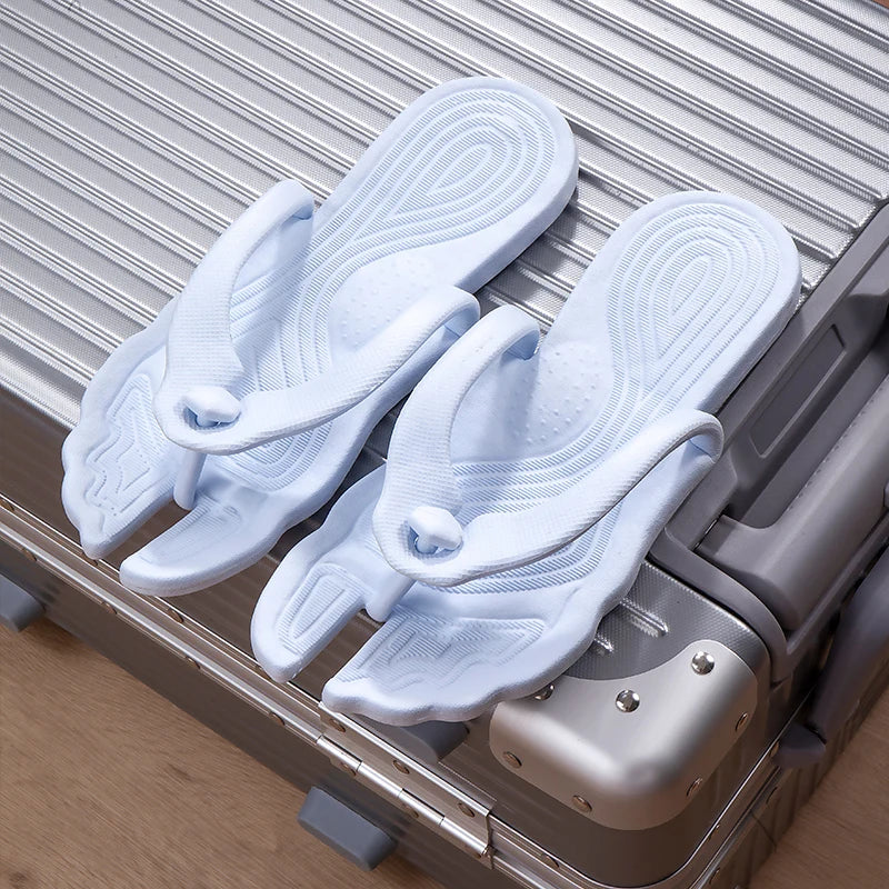 Women's Portable Travel Flip Flops - Lightweight & Durable