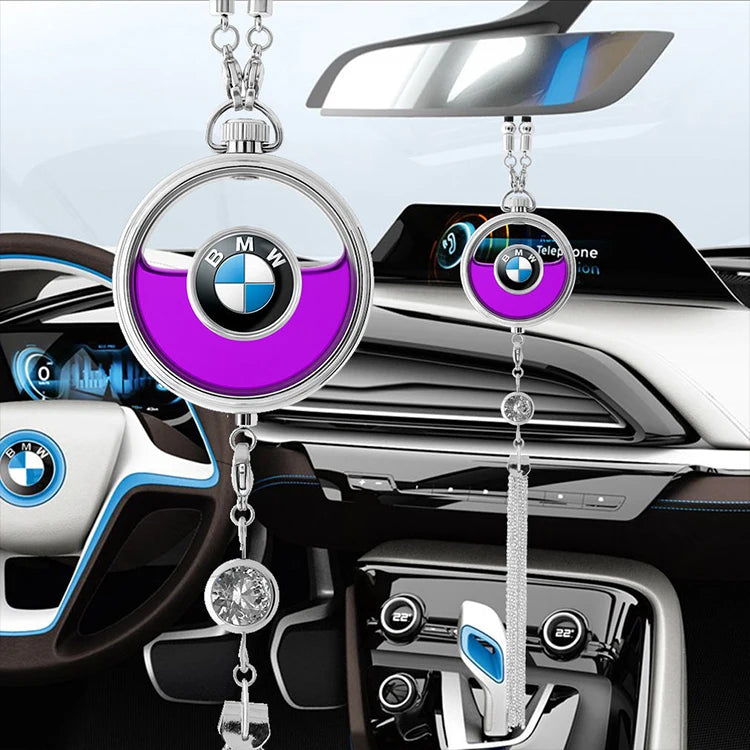 Car Pendant Liquid Perfume Car logo with Drill Car air Freshener
