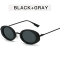 Vintage Oval Sunglasses with Custom Logo for Men & Women