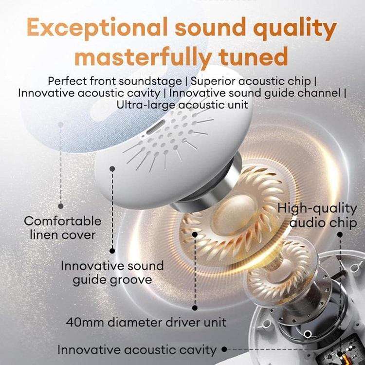DreamWave Ultrasonic Pillow Speaker – 5W Sleep Aid Audio with USB Type-C