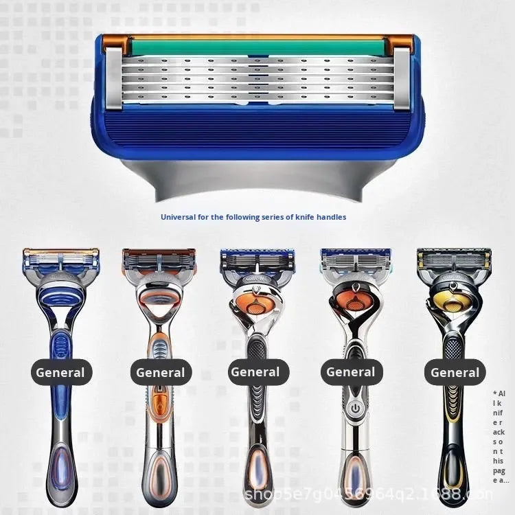 Premium Five-Layer Men's Under Body Razor