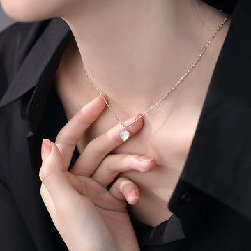 Sterling Silver Love Necklace - Summer Luxury