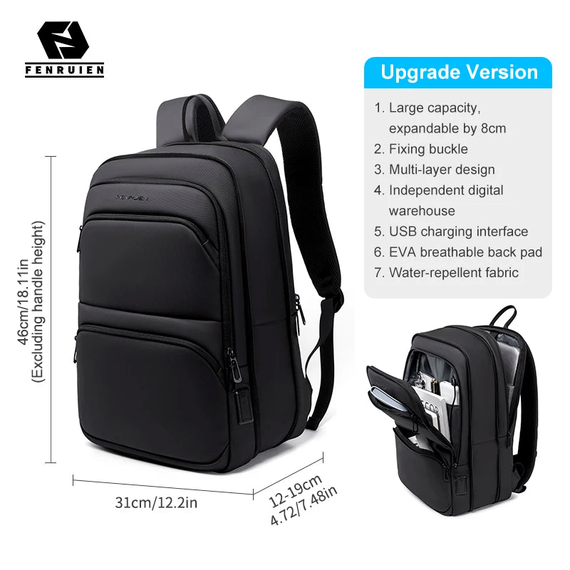 Lightweight Laptop Backpack Business Commuter Backpack Men's