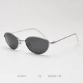 NeoVibe Y2K™ Steampunk Cat-Eye Polarized Metal Sunglasses