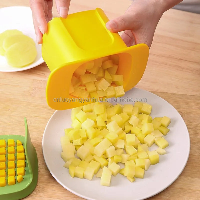 Kitchen Gadgets 2-In-1 Multifunctional Food Chopper Carrot Onion Ham