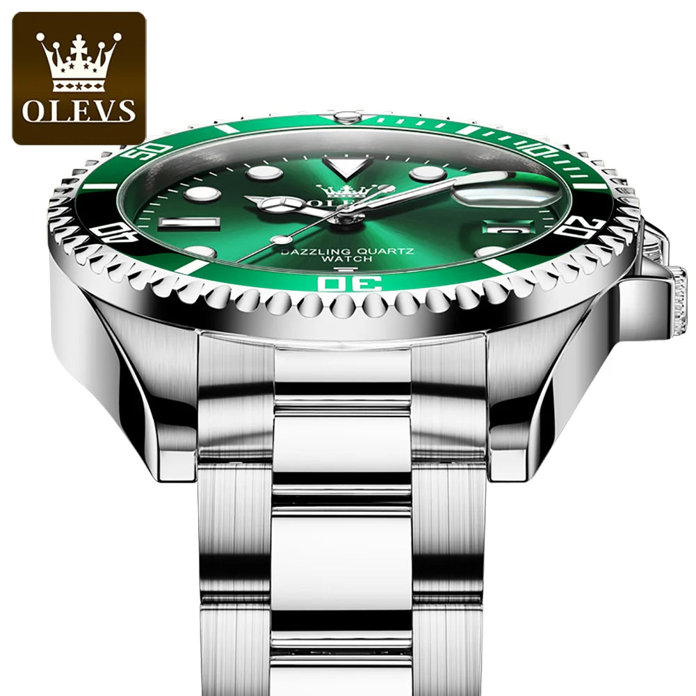 Olevs Luxury Quartz Men's Watch