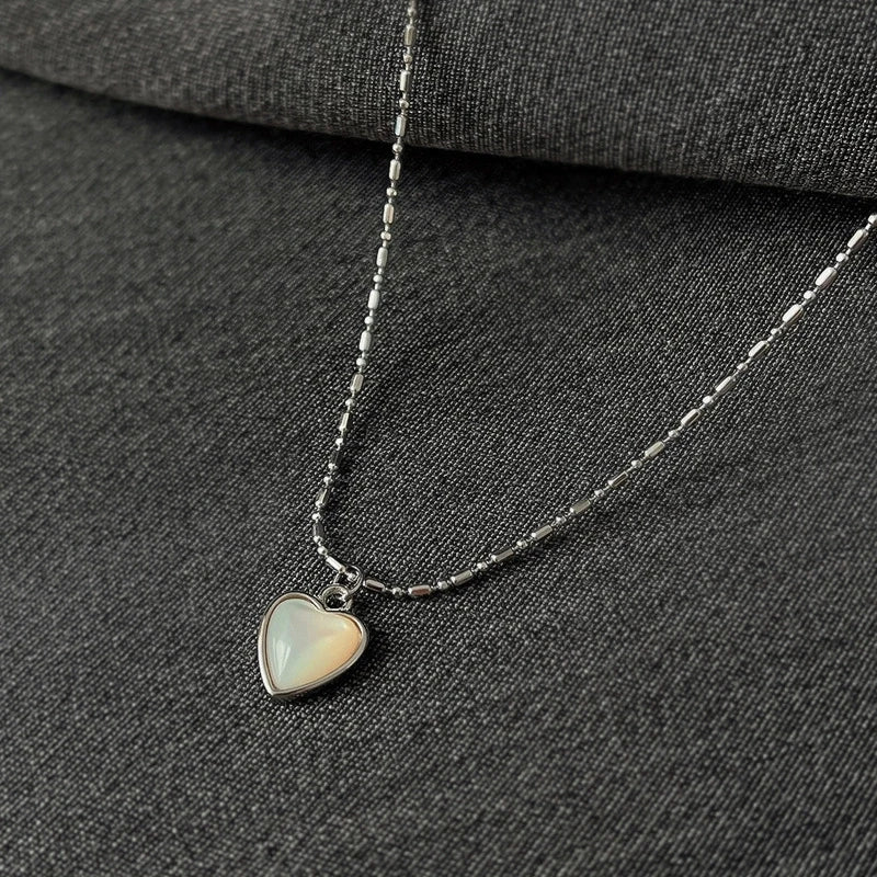 Sterling Silver Love Necklace - Summer Luxury