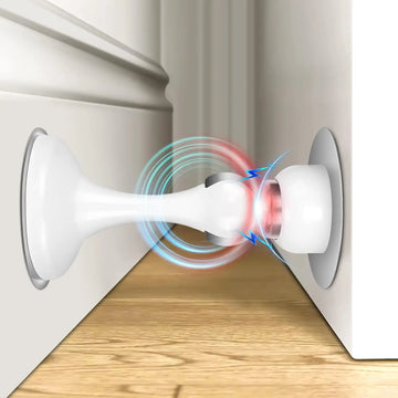 Stainless Steel Door Stoppers for Bathroom Hotel Use Modern Design
