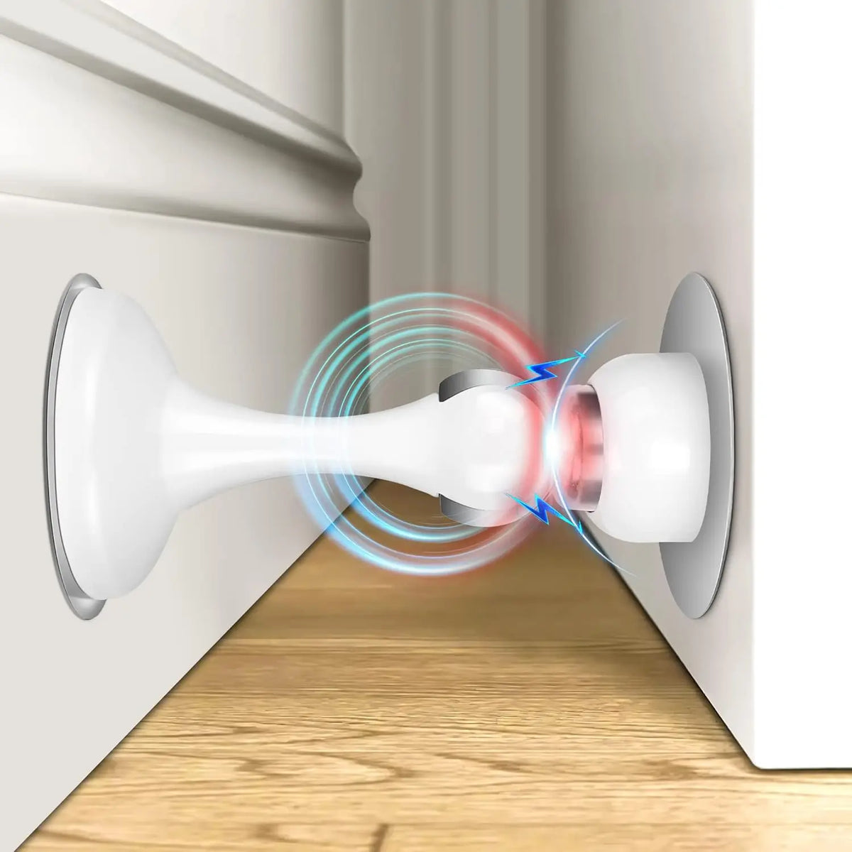 Stainless Steel Door Stoppers for Bathroom Hotel Use Modern Design