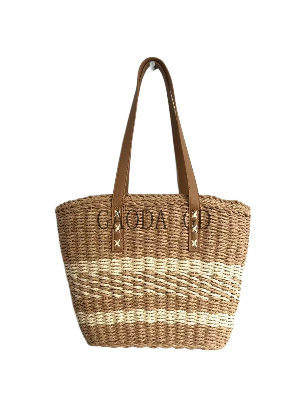 New Fashion Mixed-colors Straw Handbag