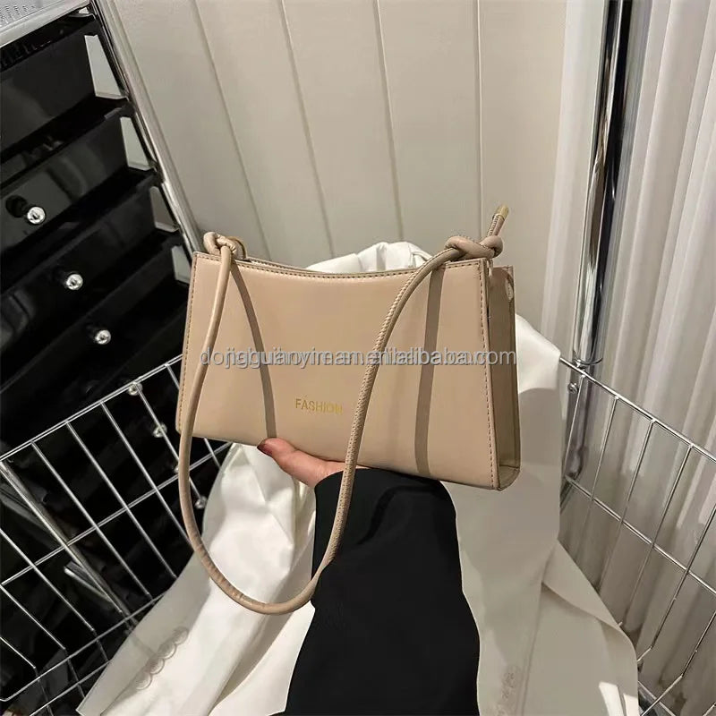 Designer Saddle Shoulder Bags Women's Vintage PVC PU Shoulder Bag for