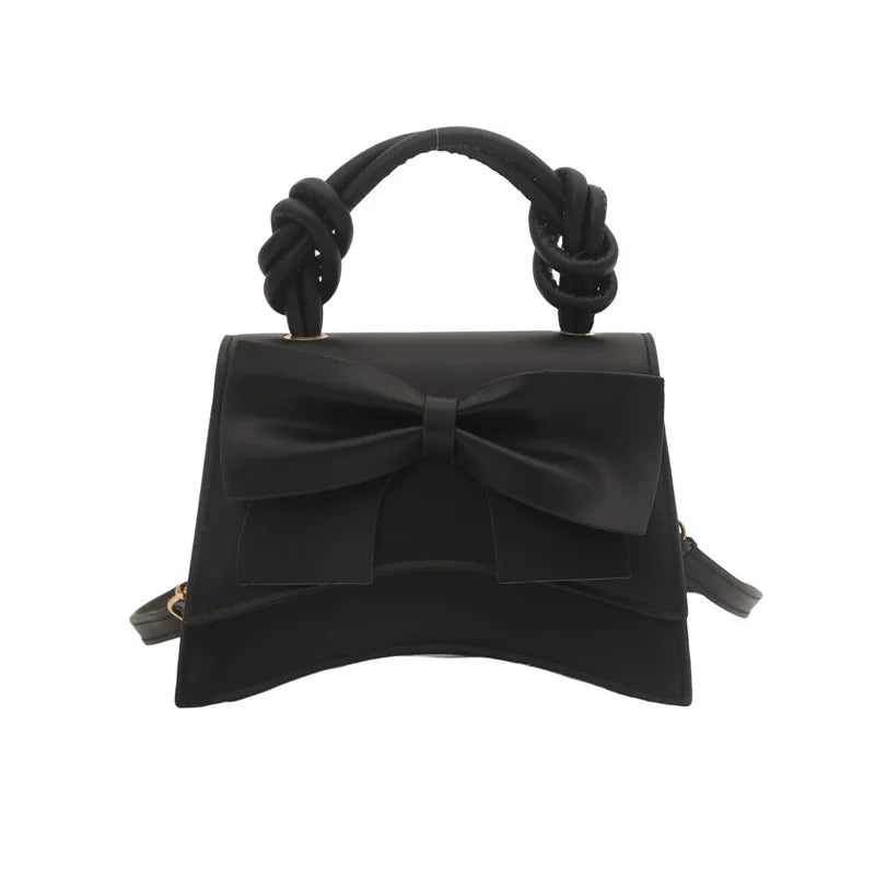 Autumn New Simple Solid Color Portable Shoulder Small Square Bag