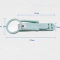 Elderly Nail Clipper with Magnifying Glass – Practical Stainless Steel Anti-Splash Trimmer