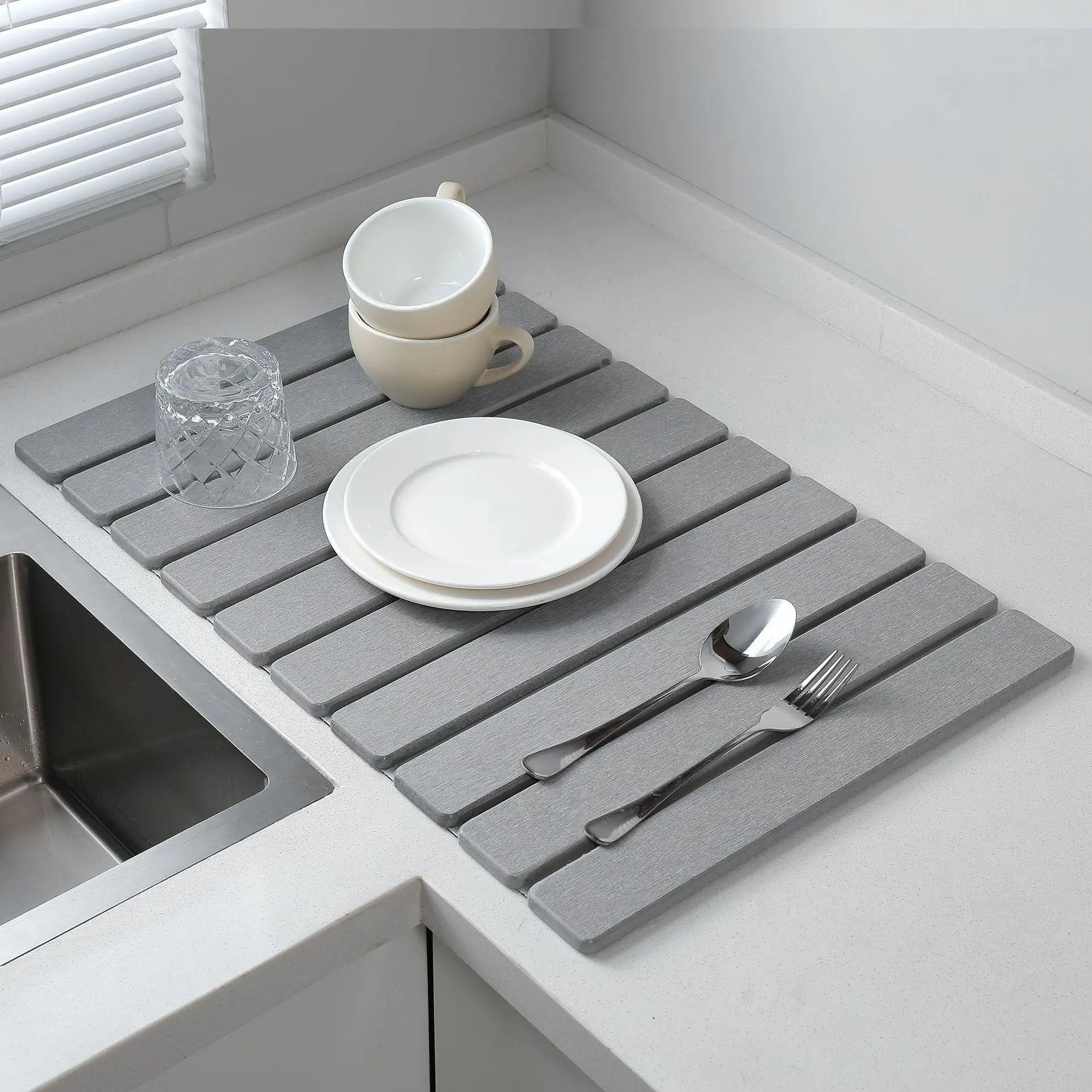 Foldable Diatomite Bath Mat