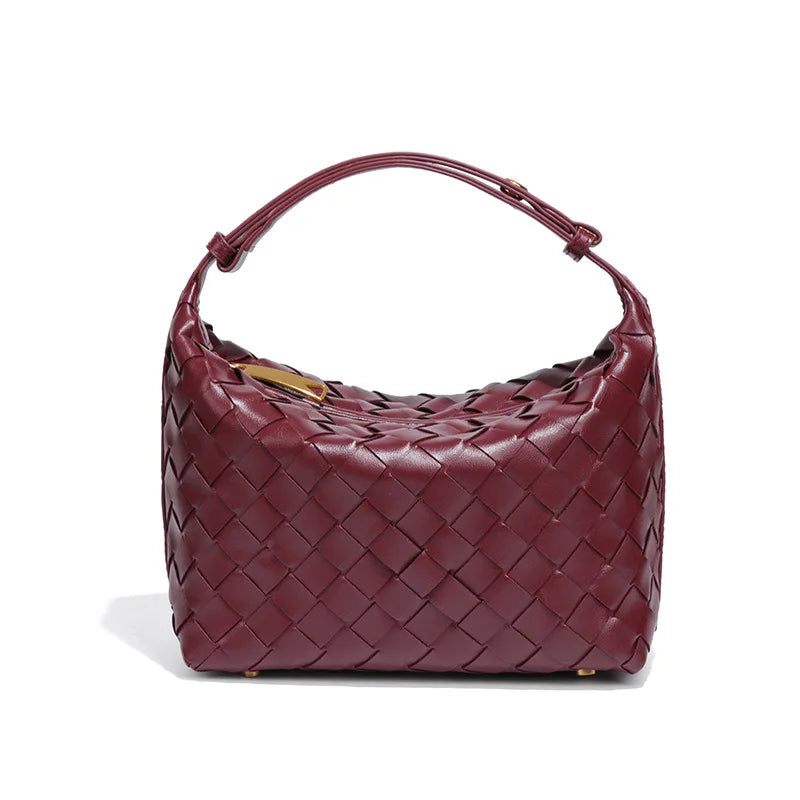 Fashion Women Woven Adjustable Handle Woven Hobo Bags for Ladies
