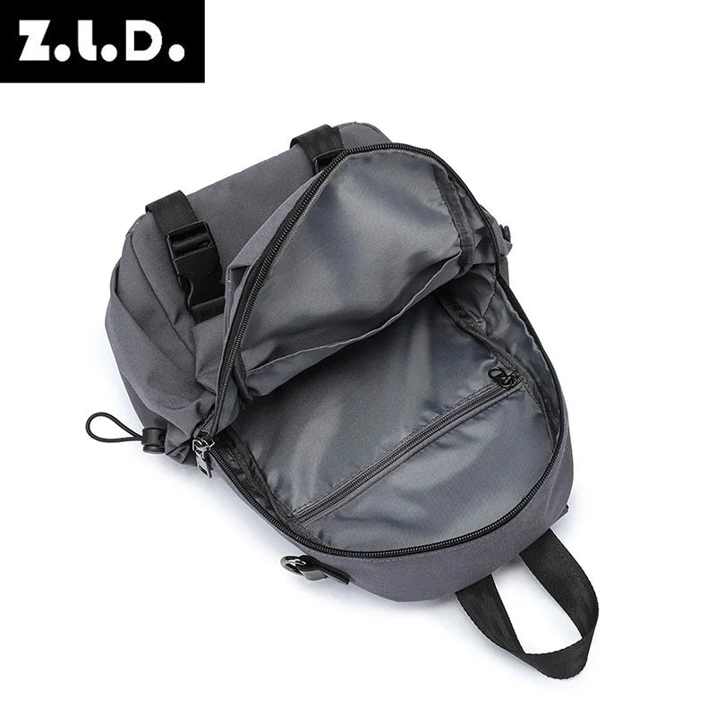 Men's Vintage Waterproof Durable Polyester Chest Crossbody Bag
