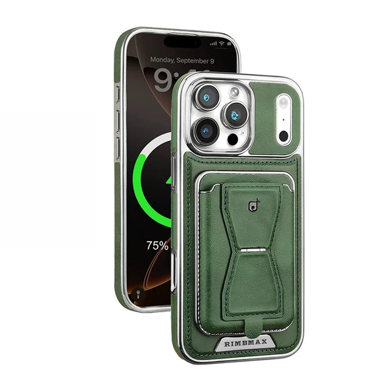 2 in 1 Detachable Wallet Phone Case With Magnetic Card Holder