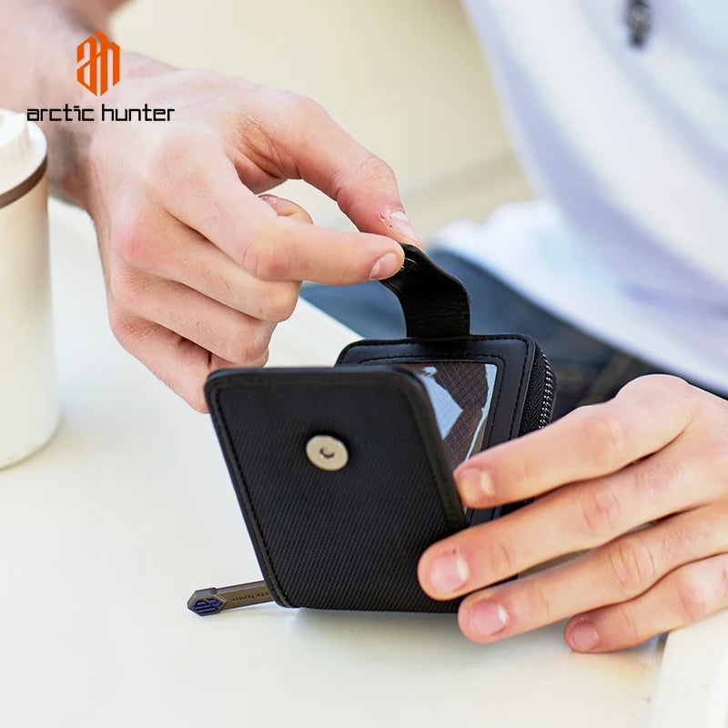 Arctic Hunter Microfiber Wallet with Coin Pocket