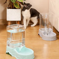 FishPrincess 3.8L Automatic Pet Feeder & Water Dispenser Set