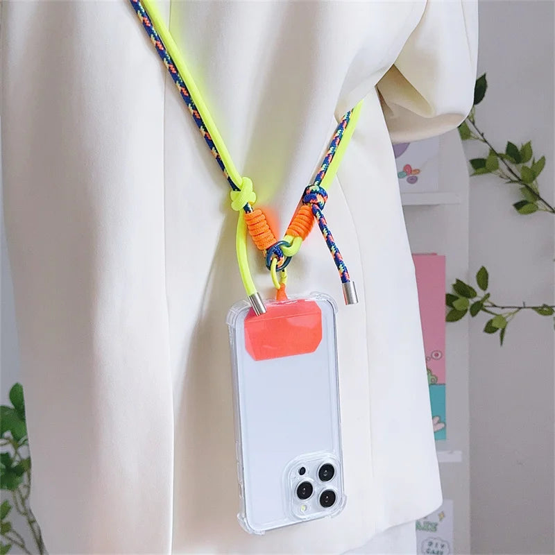 Colorful Crossbody Phone Lanyard & Anti-Lost Strap