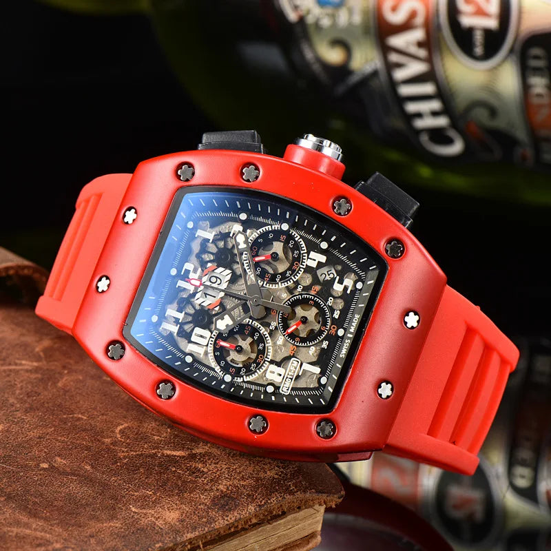 Luxury Men's Quartz Watches with Calendars - 2024 Trend