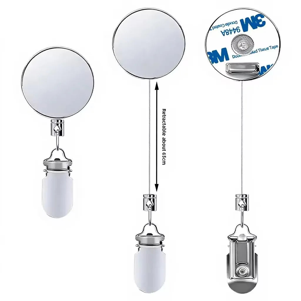 M-50 Retractable Towel Holder - No-Drill Self-Retracting Towel Clip