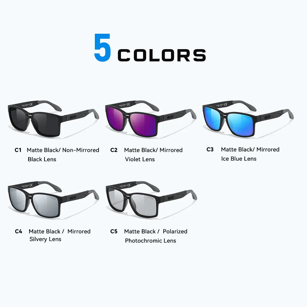 KDEAM Men's Polarized Sports Sunglasses