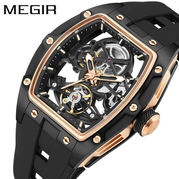 MEGIR 2242G Luxury Mechanical Tourbillon Watch