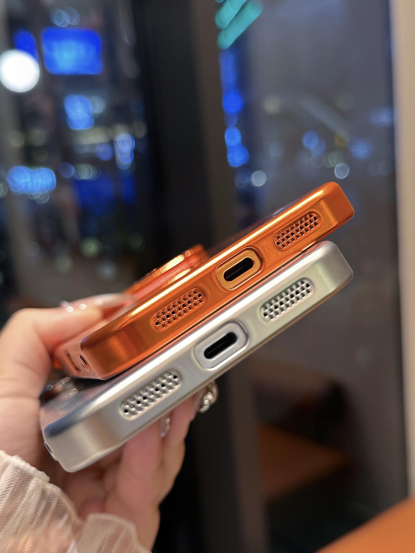 Folding Kickstand Electroplating Phone Case with Camera Frame Glass Protector for iPhone