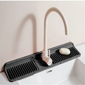 Kitchen Silicone Pad Splash - Proof Wave-patterned Pad Faucet
