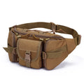 Unisex Tactical Waist Bag with Anti-Theft Design