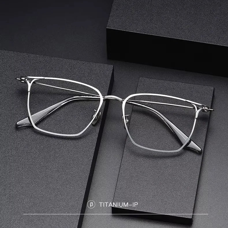 Osciare Model 80999 Vintage Titanium Eyeglasses