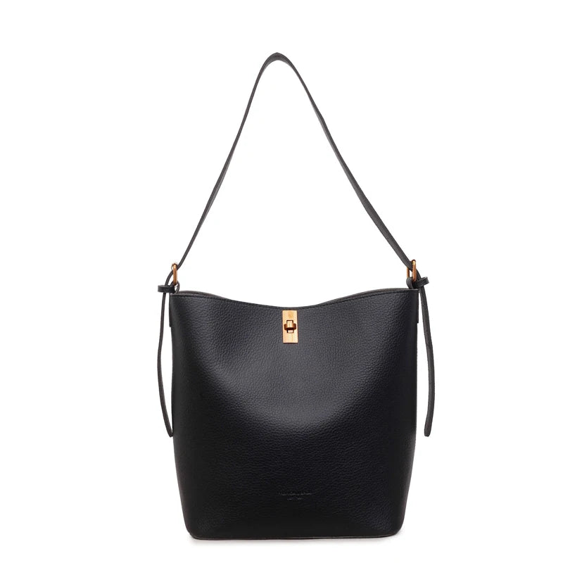 Simple Bucket Bag for Women Fashionable and Versatile Commuting