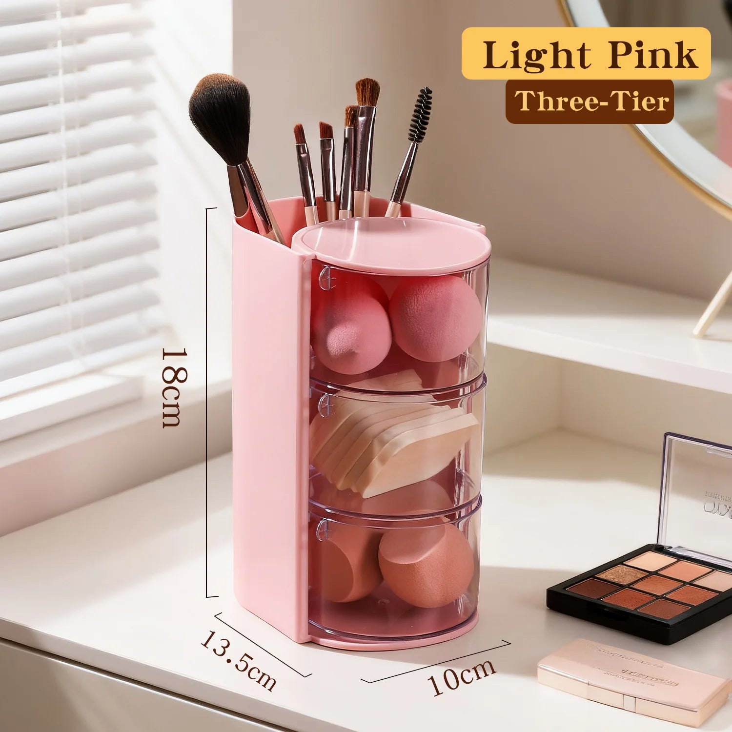 Rotating Makeup Organizer