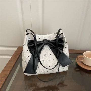 Korean-style Commuting Chic Medium Large-capacity Butterfly Bow Tie