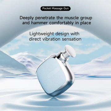JIANCHAO Mini Massage Gun Pocket-Sized Small Massage Gun Deep Tissue