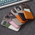 Premium Magnetic Leather iPhone Case with Card Holder