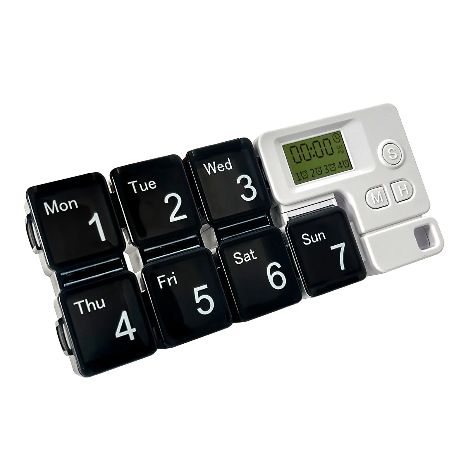 Smart Medicine Box with Reminder & Large Storage