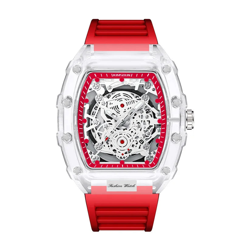 Men's Wine Barrel Quartz Watch