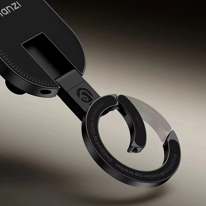 Suction Cup Magnetic Phone Holder Climbing Buckle Folding Rotating
