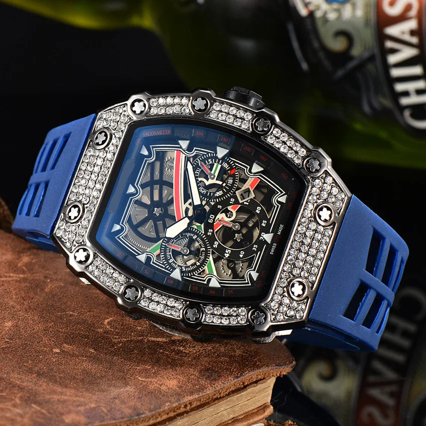 Luxury Diamond Quartz Watch