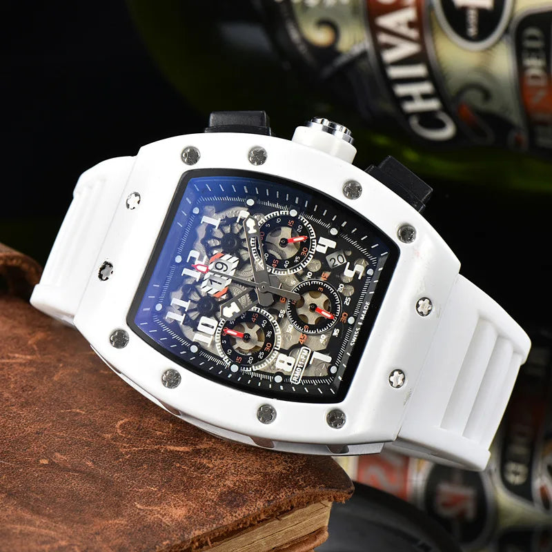 Luxury Men's Quartz Watches with Calendars - 2024 Trend