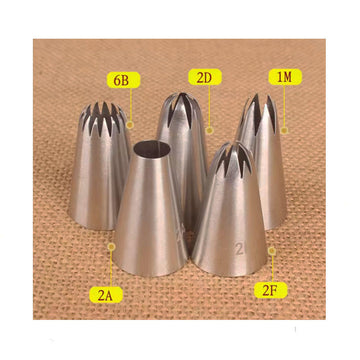 Stainless Steel Cake Nozzle Set